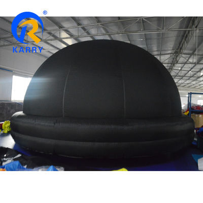 Waterproof and Airtight Commercial Black Inflatable Dome Tent for Party at Night Club