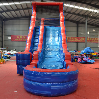 Commercial Inflatable Water Toys 9x3m or Custom Size Water Park with Pool and Slides
