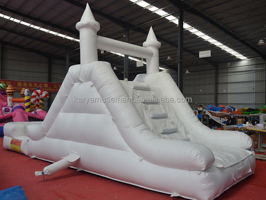 Inflatable Castle Slide Combination Gas White Slide with Blower C/E or U/L Standard