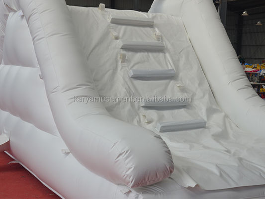 Inflatable Castle Slide Combination Gas White Slide with Blower C/E or U/L Standard