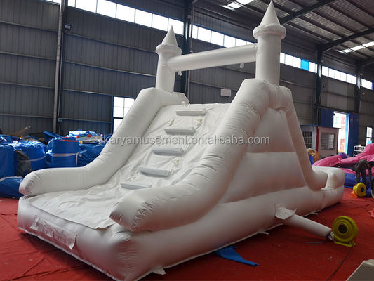 Inflatable Castle Slide Combination Gas White Slide with Blower C/E or U/L Standard