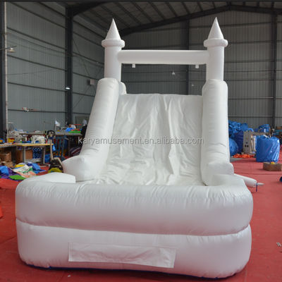 Inflatable Castle Slide Combination Gas White Slide with Blower C/E or U/L Standard