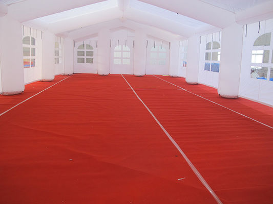 20*10m Customized Inflatable White Wedding Tent for Outdoor Playground and Parties