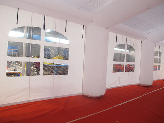20*10m Customized Inflatable White Wedding Tent for Outdoor Playground and Parties