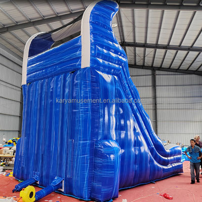 Small Size Inflatable Water Park with Double Slip N Slide Indoor and Outdoor Water Fun