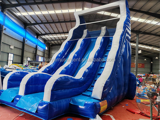 Small Size Inflatable Water Park with Double Slip N Slide Indoor and Outdoor Water Fun