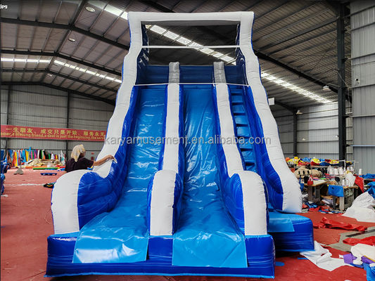 Small Size Inflatable Water Park with Double Slip N Slide Indoor and Outdoor Water Fun