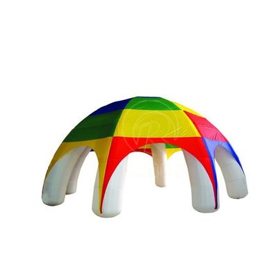 Custom Advertising Inflatable Dome Tent with Hand Painted Printing and Accessories