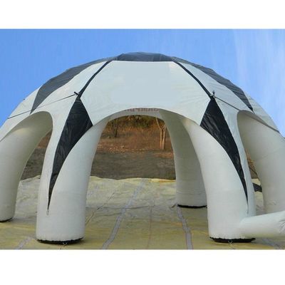 Custom Advertising Inflatable Dome Tent with Hand Painted Printing and Accessories