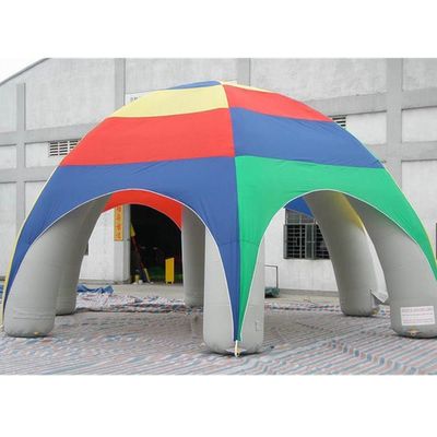 Custom Advertising Inflatable Dome Tent with Hand Painted Printing and Accessories
