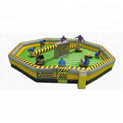 Experience the Thrill of Our Inflatable Wipeout Course Perfect for Parties and More