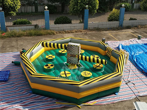 Experience the Thrill of Our Inflatable Wipeout Course Perfect for Parties and More