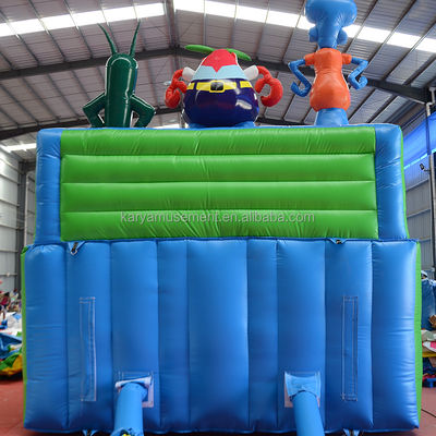 Customized Color Inflatable SpongeBob Park Theme Bouncy Castle for Adult Fun City Party