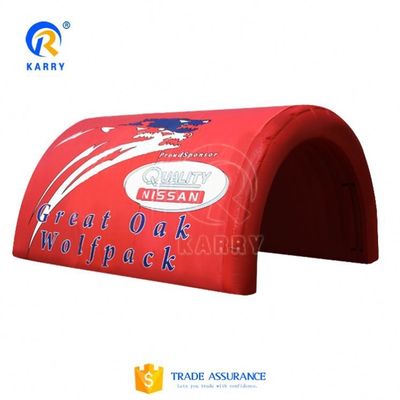 Large Inflatable Tent Red Giant Inflatable Dome Tent with Weatherproof Material