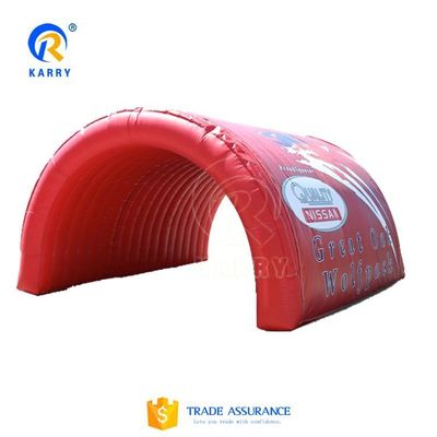 Large Inflatable Tent Red Giant Inflatable Dome Tent with Weatherproof Material