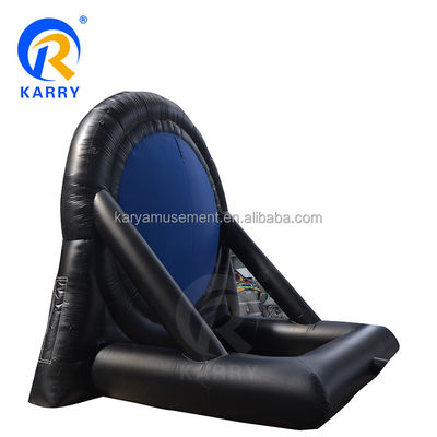 Custom Size PVC Sports Game Inflatable Dart Football for Unisex Players 14 Years up
