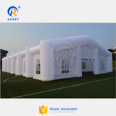 Large Inflatable Shelter Tent PVC Fabric Warehouse Building Tent for Outdoor Events