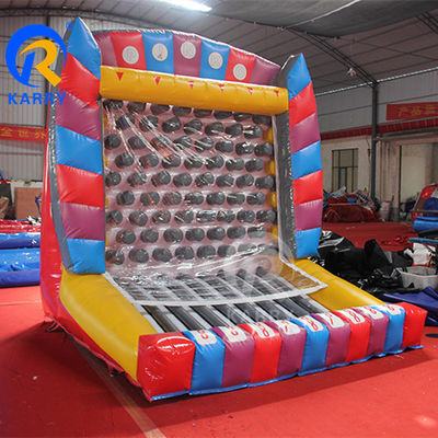 Custom Logo Printed Inflatable Plinko Carnival Game with Customized Sea PVC Material