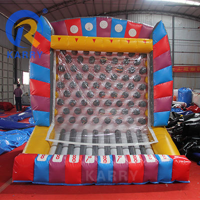 Custom Logo Printed Inflatable Plinko Carnival Game with Customized Sea PVC Material