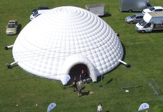 Outdoor Inflatable Tent Beautiful White And Airtight KR-T17 In Any Color