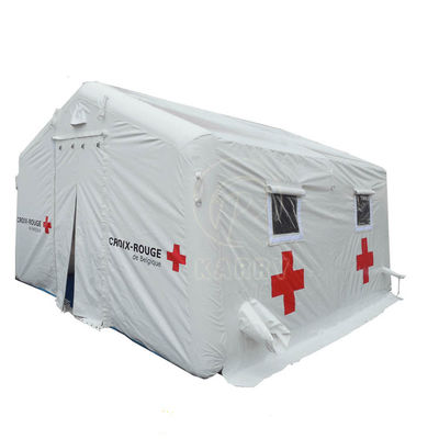 KR-IT-920-1 0.45mm Plato PVC Tarpaulin Inflatable Medical Tent  5*8*4.5m
