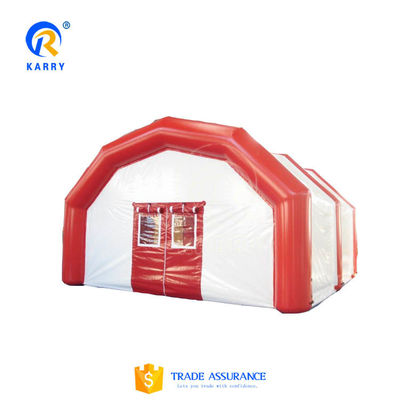 KR-IT-920-1 0.45mm Plato PVC Tarpaulin Inflatable Medical Tent  5*8*4.5m