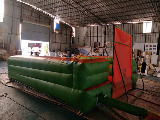 PVC Outdoor Park Carnival Climbing Game Inflatable Jacobs Ladder Climb Game For Adults
