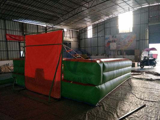 PVC Outdoor Park Carnival Climbing Game Inflatable Jacobs Ladder Climb Game For Adults