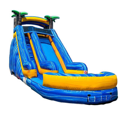 Max Capacity 100-500kg Adult Palm Tree Inflatable Water Park Equipment with Pool