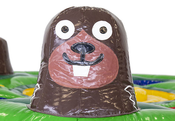 CE Certificate Commercial Inflatable Whack a Mole Game 4.5m for Interactive Sport Games