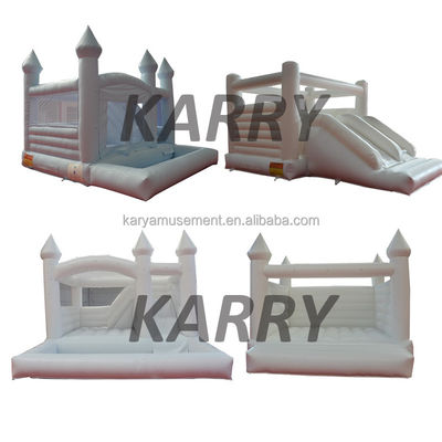Hot Popular Toddler White Bounce House with Slide and Ball Pit Pool Customize Accepted
