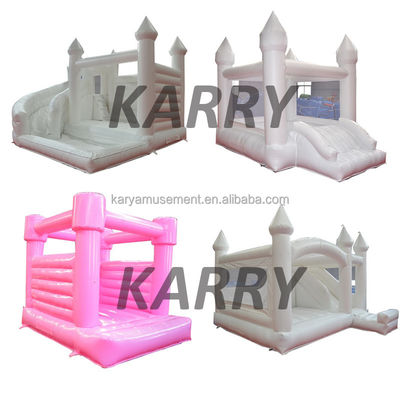 Hot Popular Toddler White Bounce House with Slide and Ball Pit Pool Customize Accepted