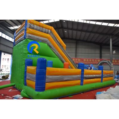 Karry Inflatable Fun City Unisex Blue Playground for Children in Giant Inflatable Park