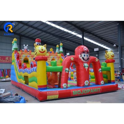 OEM Accepted Children's Inflatable Bounce House with Slide and Water Park Trampoline
