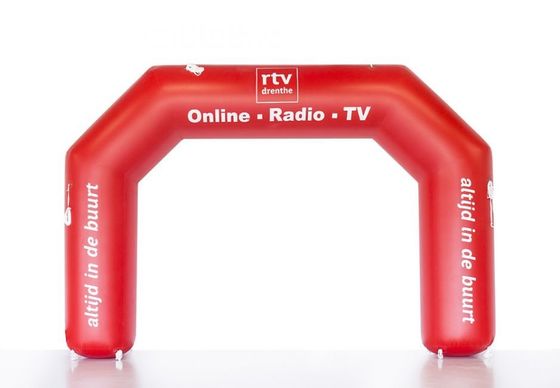 Customized Inflatable Arch for Advertising and Sport Sprints Arch Accessories Included
