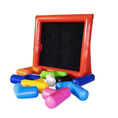 Interactive Inflatable Sports Game for Team Building Bouncer and Puzzle Challenge