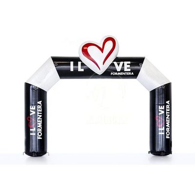 Customized Inflatable Arch for Advertising and Sport Sprints Arch Accessories Included