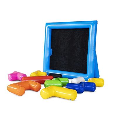 Interactive Inflatable Sports Game for Team Building Bouncer and Puzzle Challenge