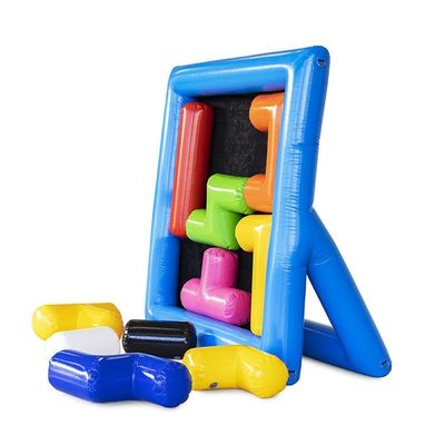 Interactive Inflatable Sports Game for Team Building Bouncer and Puzzle Challenge
