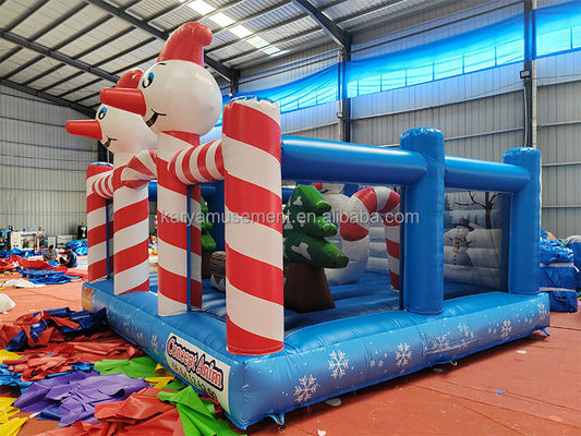 Customized Christmas Inflatable Doll Clown Trampoline Bouncy Castle for Indoor and Outdoor