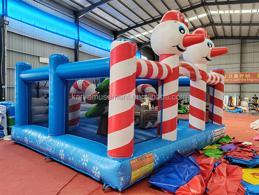 Customized Christmas Inflatable Doll Clown Trampoline Bouncy Castle for Indoor and Outdoor
