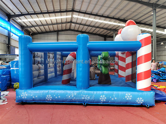Customized Christmas Inflatable Doll Clown Trampoline Bouncy Castle for Indoor and Outdoor