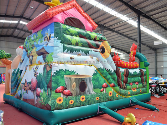 Sea.by Air.by Express Shipping PVC Inflatable Bouncer Castle Bounce House for Kids