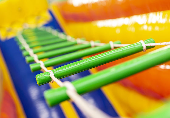 CE Blower and Repair Accessories Included Inflatable Jacob Ladders Game for Teamwork