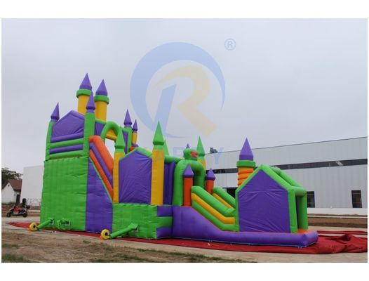 Giant PVC Tarpaulin Inflatable Jumping Castle Adult Bounce House For Outdoor Playground