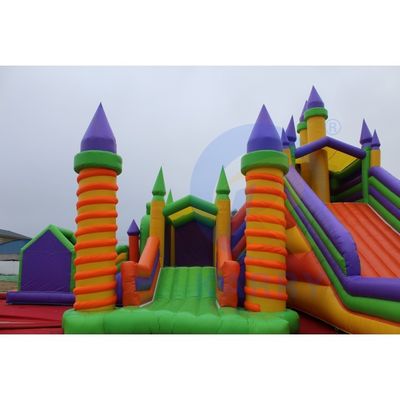 Giant PVC Tarpaulin Inflatable Jumping Castle Adult Bounce House For Outdoor Playground