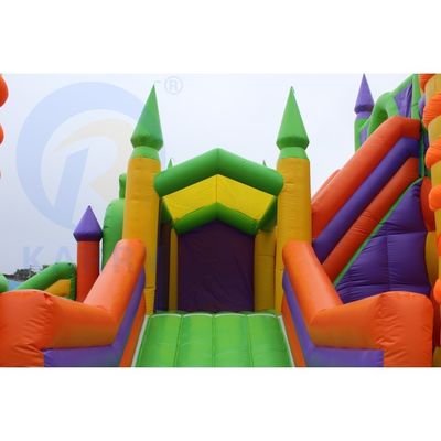 Giant PVC Tarpaulin Inflatable Jumping Castle Adult Bounce House For Outdoor Playground
