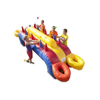 Portable Commercial PVC Inflatable Hoverball Race Game for Funny Interactive Carnival