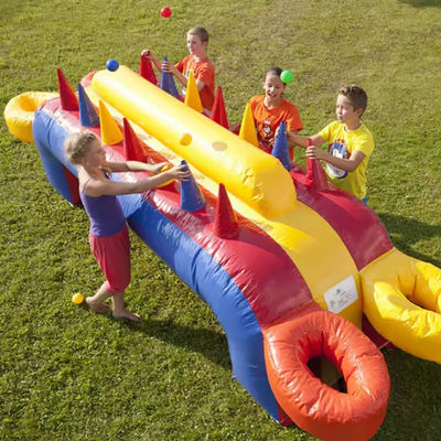 Portable Commercial PVC Inflatable Hoverball Race Game for Funny Interactive Carnival