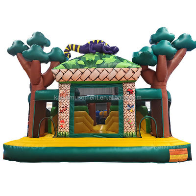 Children's Party Outdoor Inflatable Bouncer House with Slide Sea/Air/Express Shipping